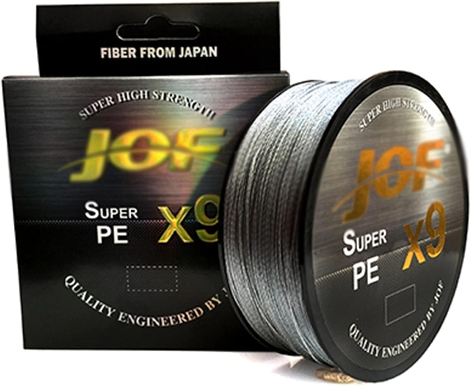 EARSHOT Fishing Line 100M PE Braided Fishing Line 9 Strand Multifilament Fishing Line for Carp Fishing Wire for All Fishing Fishing Braided Line (Color : Yellow, Size : 2.0)