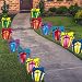 VictoryStore Yard Sign Outdoor Lawn Decorations: Birthday Yard Cards, Large Birthday Presents Yard Decoration, Set of 12 with Short Stakes