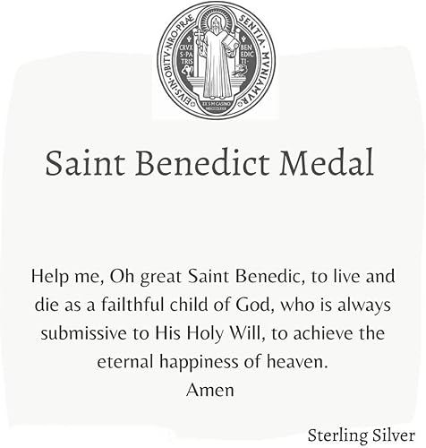 Miniatura 5 de Pulsera religiosa ajustable con dije de plata y cristales transparentes San Miguel San Benito Niño Divino Medalla Milagrosa Día de la Madre