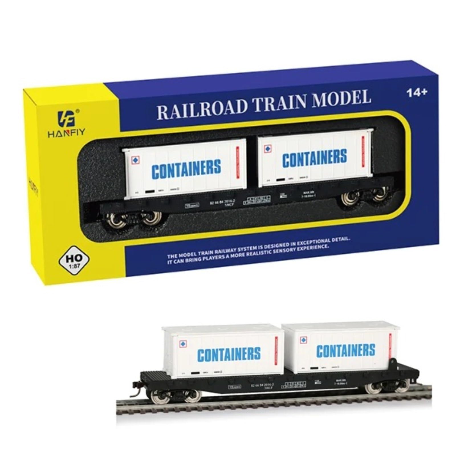 HTLNUZD Ensemble de train miniature 1/87 - Voie miniature de chemin de fer à voie étroite, rails incurvés et aiguillages en nickel argenté, parfait pour les amateurs et les collectionneurs de trains