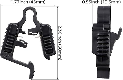 Miniatura 6 de LEONLITE Paquete de luces LED de bajo voltaje para paisaje, conector de empalme de cable de paisaje, paquete de 10 luces de camino de paisaje con