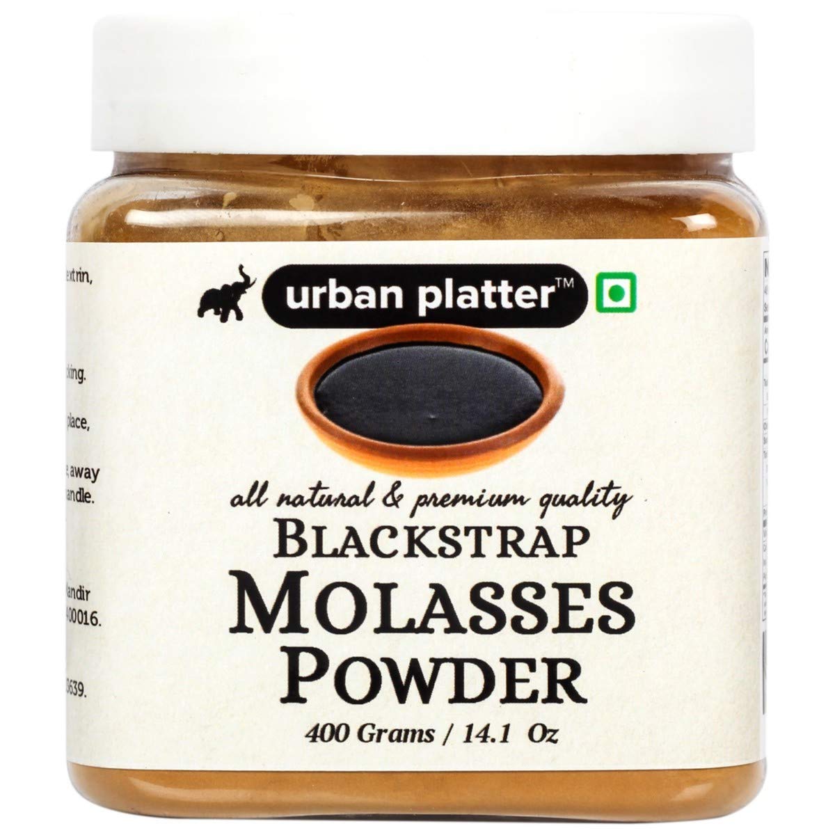 Urban Platter Blackstrap Molasses Powder, 400g [Healthy Natural