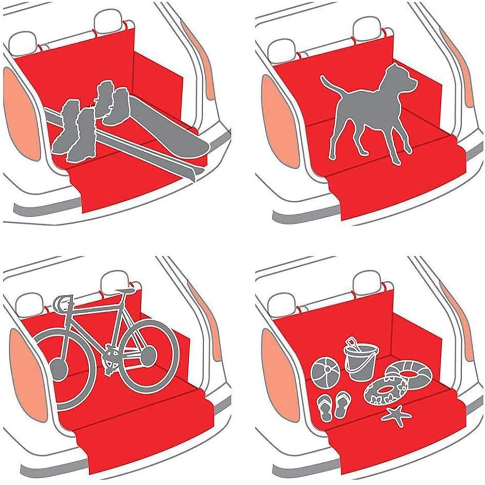 Kofferraumschutz Hund für Mercedes V-Klasse W447 2015-2022 2023 2024, Wasserdicht Kratzfest - Pflegeleicht Hundedecke Auto Kofferraum,D