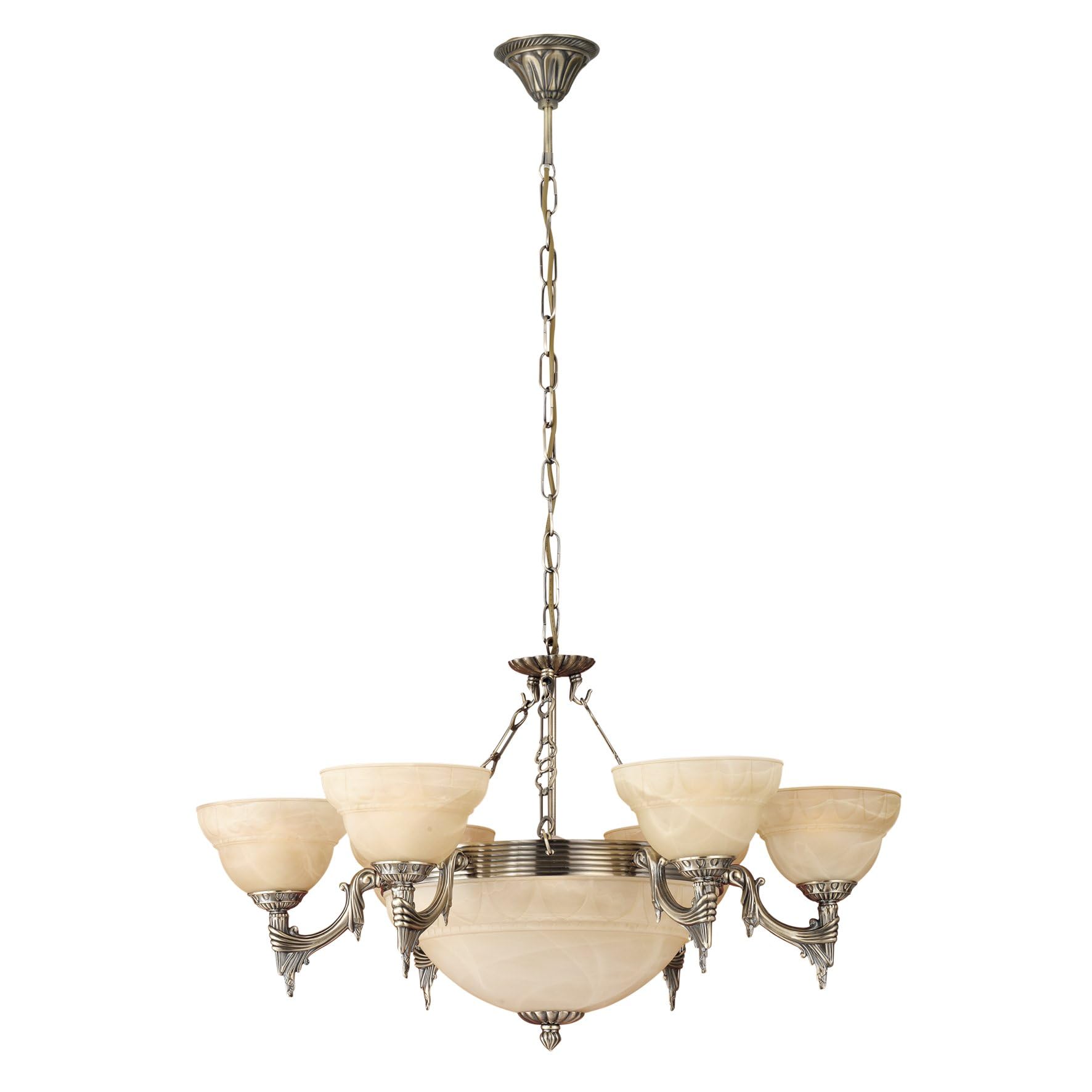 Eglo 85858 Pendant Light, E14, Metal, Brown