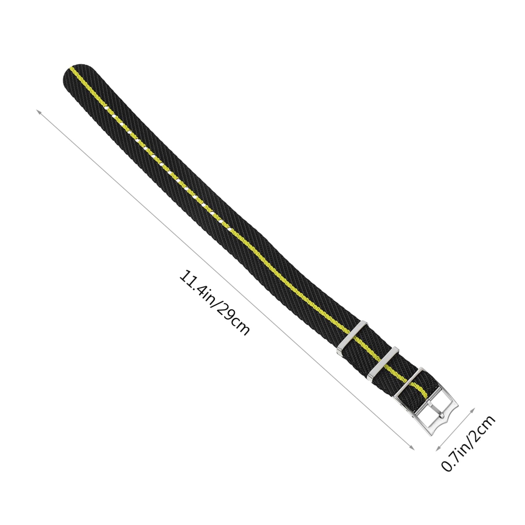 Homoyoyo 2pcs Watch Replacement Bands Soft Breathable Watch Straps Occasions Stylish Colors Comfortable Design