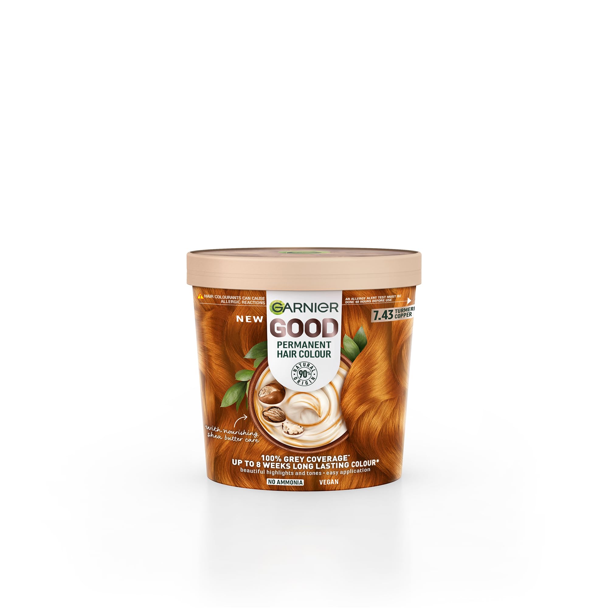 Garnier Good Permanent Hair Colour 7.43 Tumeric Copper