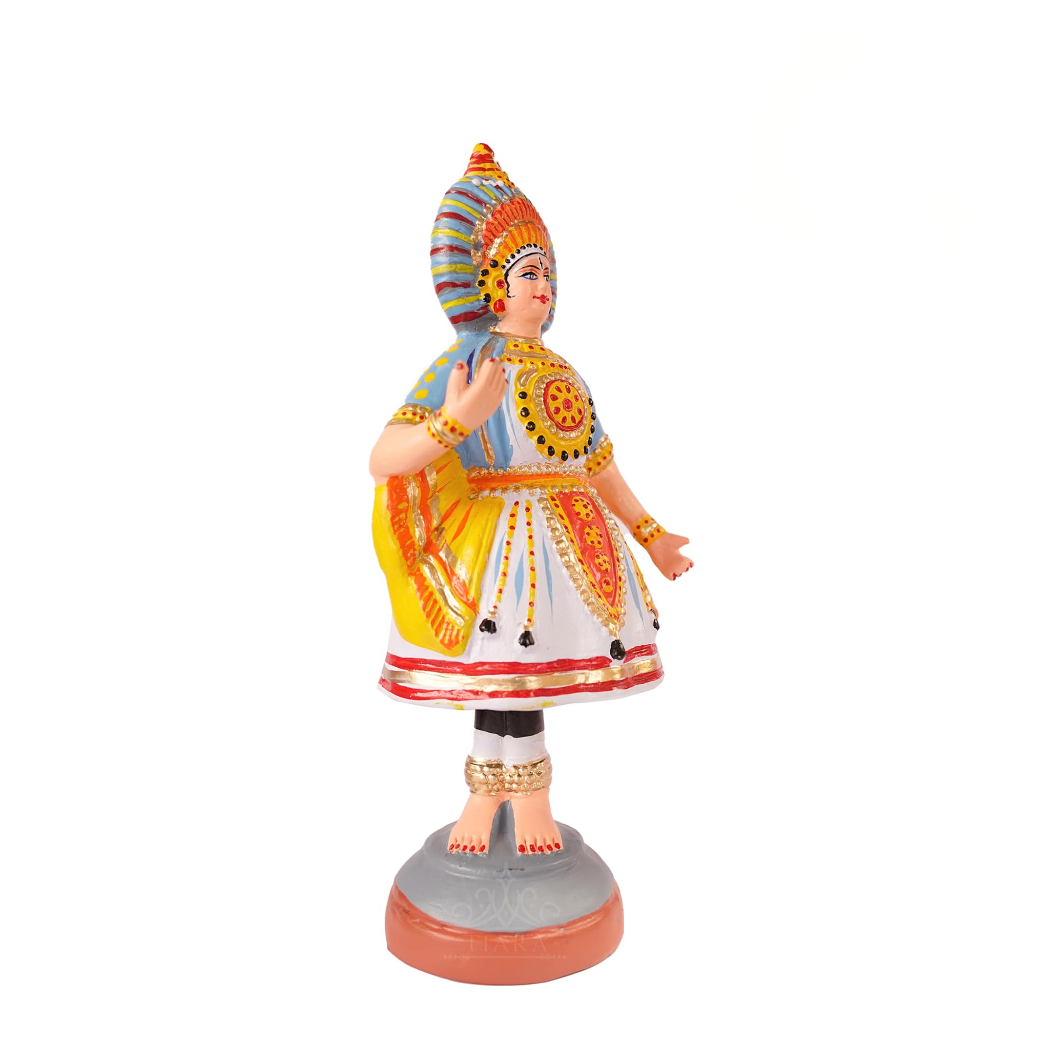 Buy Tiara Tanjore Dancing Doll Kantara Blue, Traditional Indian