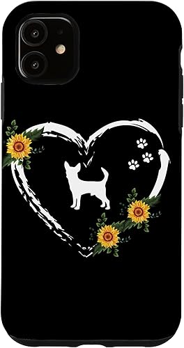 iPhone 11 Chihuahua - Carcasa para iPhone 11, diseño de girasol