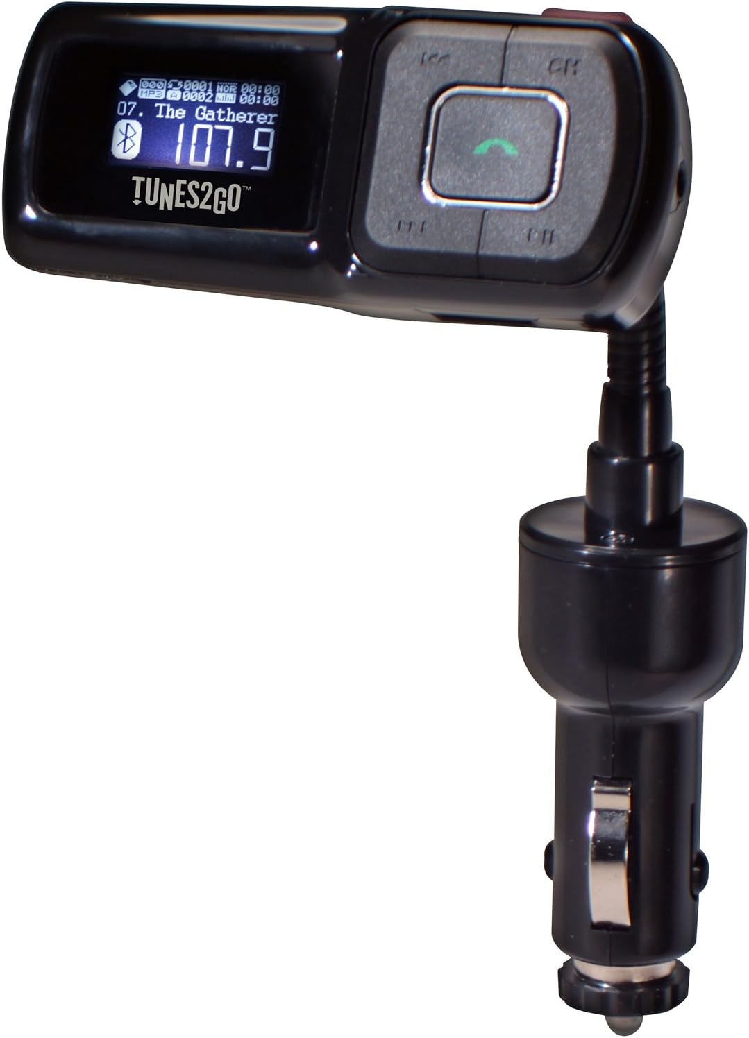 Tunes2Go Bluetooth Handsfree Car Kit/FM Transmitter (Black)