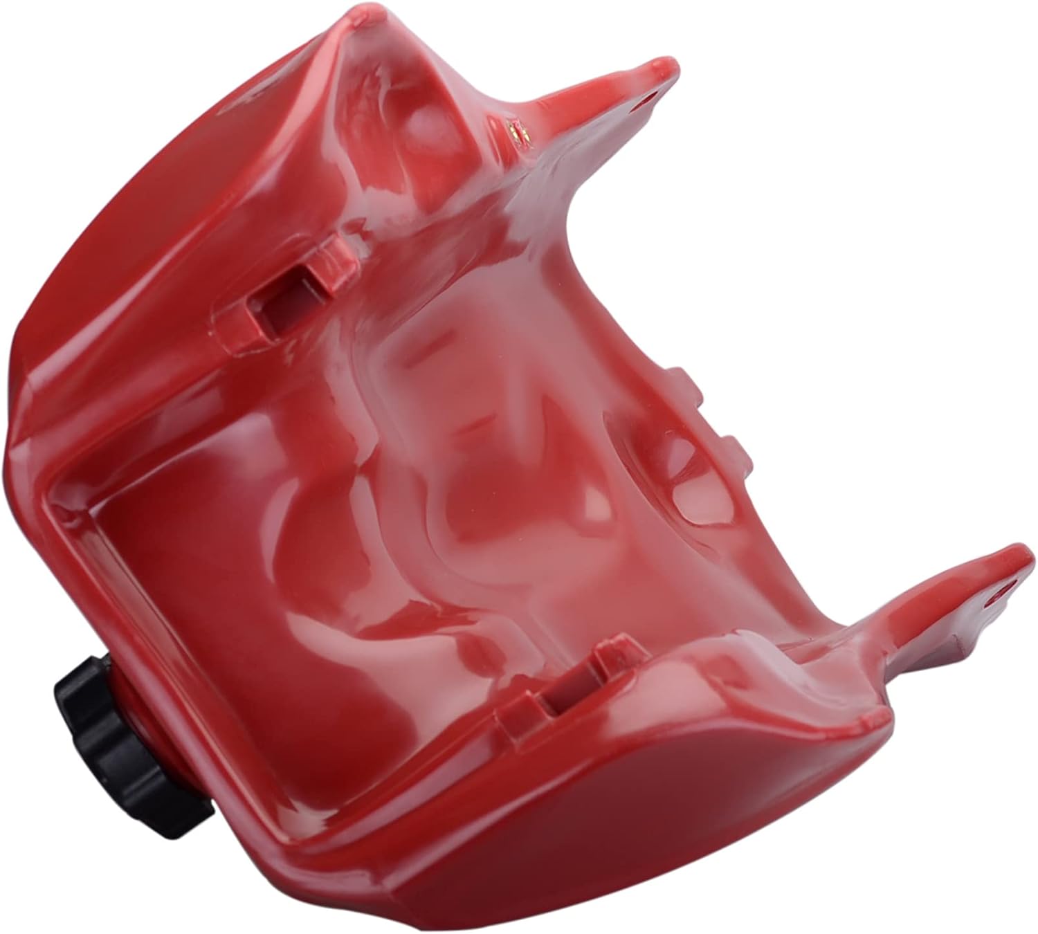 Mallofusa Plastic Fuel Gas Tank Cap Petrol Gastank with Petcock Compatible for Honda TRX300 TRX 300 1993-2000 Red