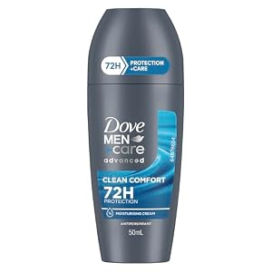 Dove Men+Care 72 Hour Clean Comfort Roll-On Antiperspirant 50 ml