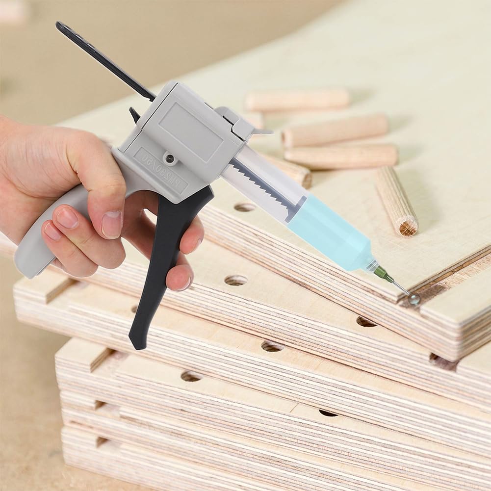 Pistolet Distributeur Manuel Pour époxy – Applicateur Mélangeur 30 Ml – Monocomposant – Uxcell