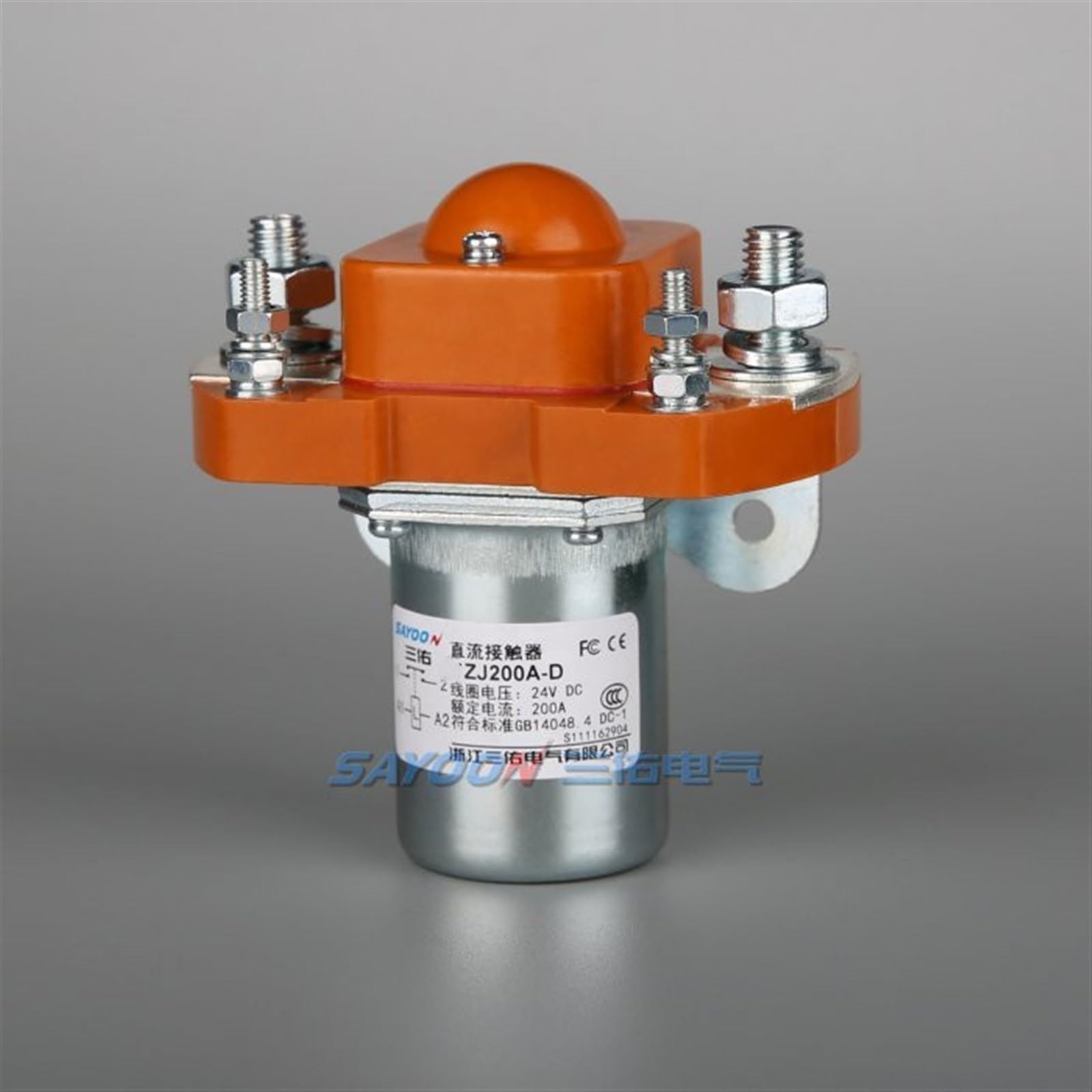 QEFHSVVZE ZJ50D 100D 200D 300D 400D 600D DC contactor 12V 24V 36V 48V(Zj200d,DC 12V)
