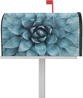 Mailbox Covers Magnetic Post Box Cover Cactus Plant Flower Close up View Photo Image Mailbox Cover for Outdoor Garden Yard Decorations Standard Size 18.5" X 21.7"