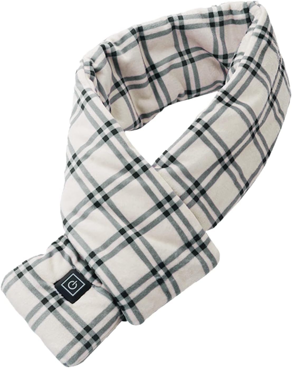 Heated Scarf, Soft Portable Battery Operated Neck Heating Pad,3 Temperature Adjustable Cordless Electric Heated Scarf for Women Pain Relief Cold Weather Outdoor Essentials Muscle Relaxation 