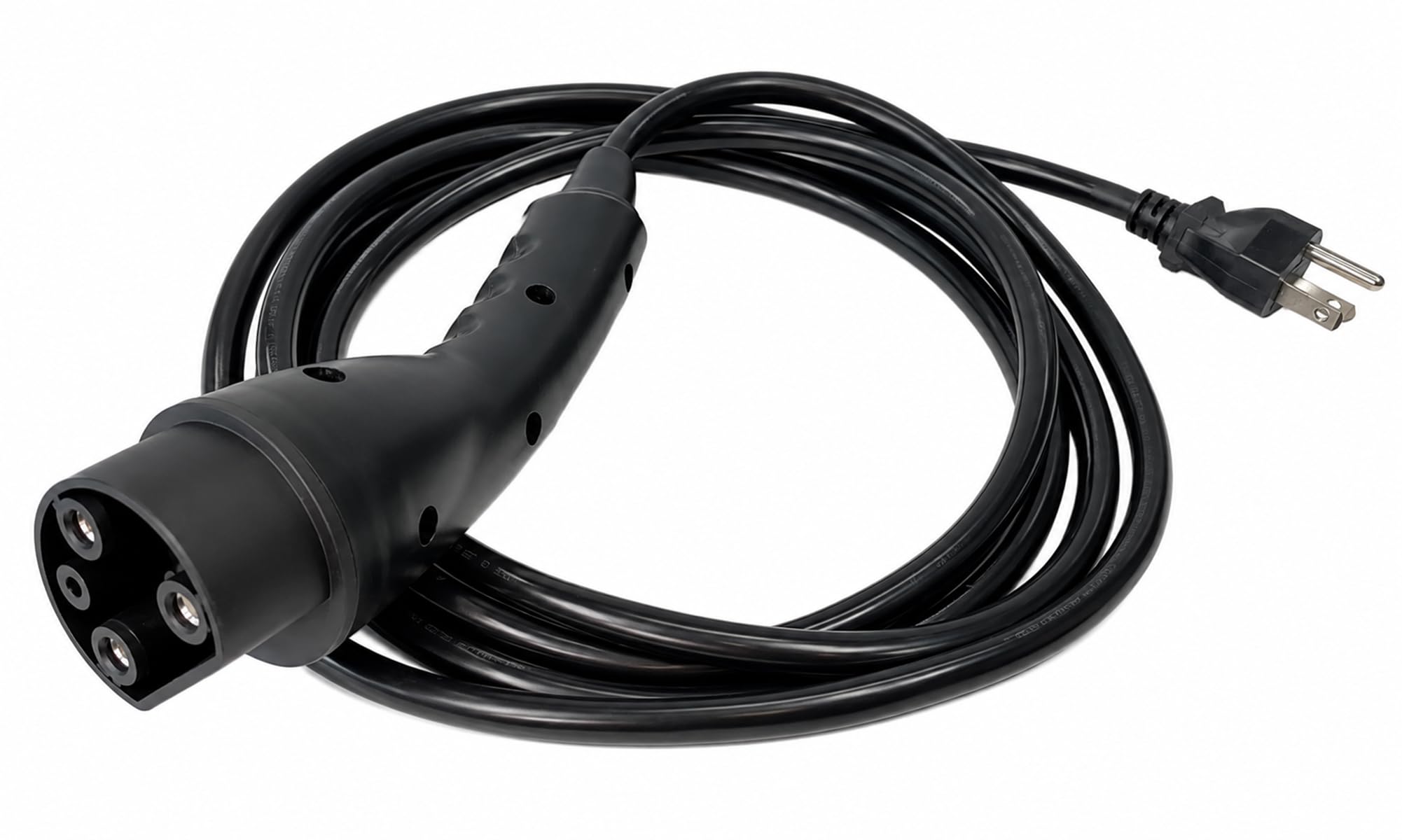 JOEEGO Charging Power Cord Assembly for D2, D3, D5 & D-Max EV Golf Cart, 16A 110V~220V, UL Listed, Replaces OEM# 2.04.0620 (Black 10ft)