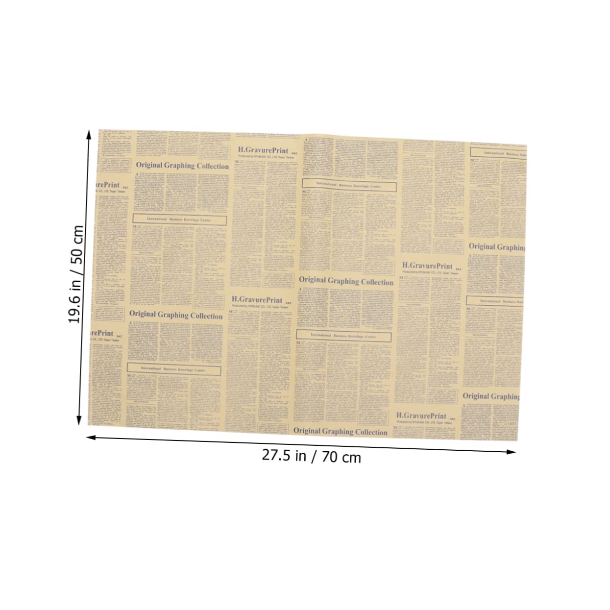 FRCOLOR 40 Geschenkpapier Packpapier Zeitungspapier Blumenverpackungspapier Papierverpackungen Zeitungsverpackungspapier Blumenpackungen Packpapier Kraft Kraftpapier