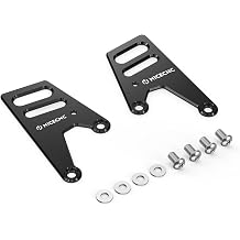 NICECNC Passenger Foot Guard Footrest Guards Heel Guards Cover Compatible with 690 Enduro/Enduro R 2008-2023, Compatible with Husqvarna 701 Enduro/Supermoto 2016-2023, Black, See Fitment