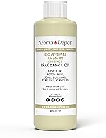 Vista 1 de Aceite de fragancia de jazmín egipcio de 4 oz. Aceite perfumado I Perfume I Aceite para la piel. Proyectos de bricolaje como velas, bombas de baño