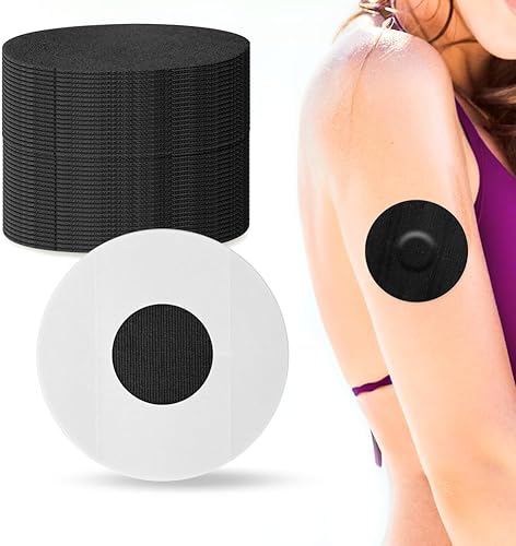 Miniatura 1 de YOUSHARES Libre - Parches adhesivos (40 unidades), protección de larga duración de 10 a 14 días, tamaño grande, impermeable, 2 calcomanías, cinta