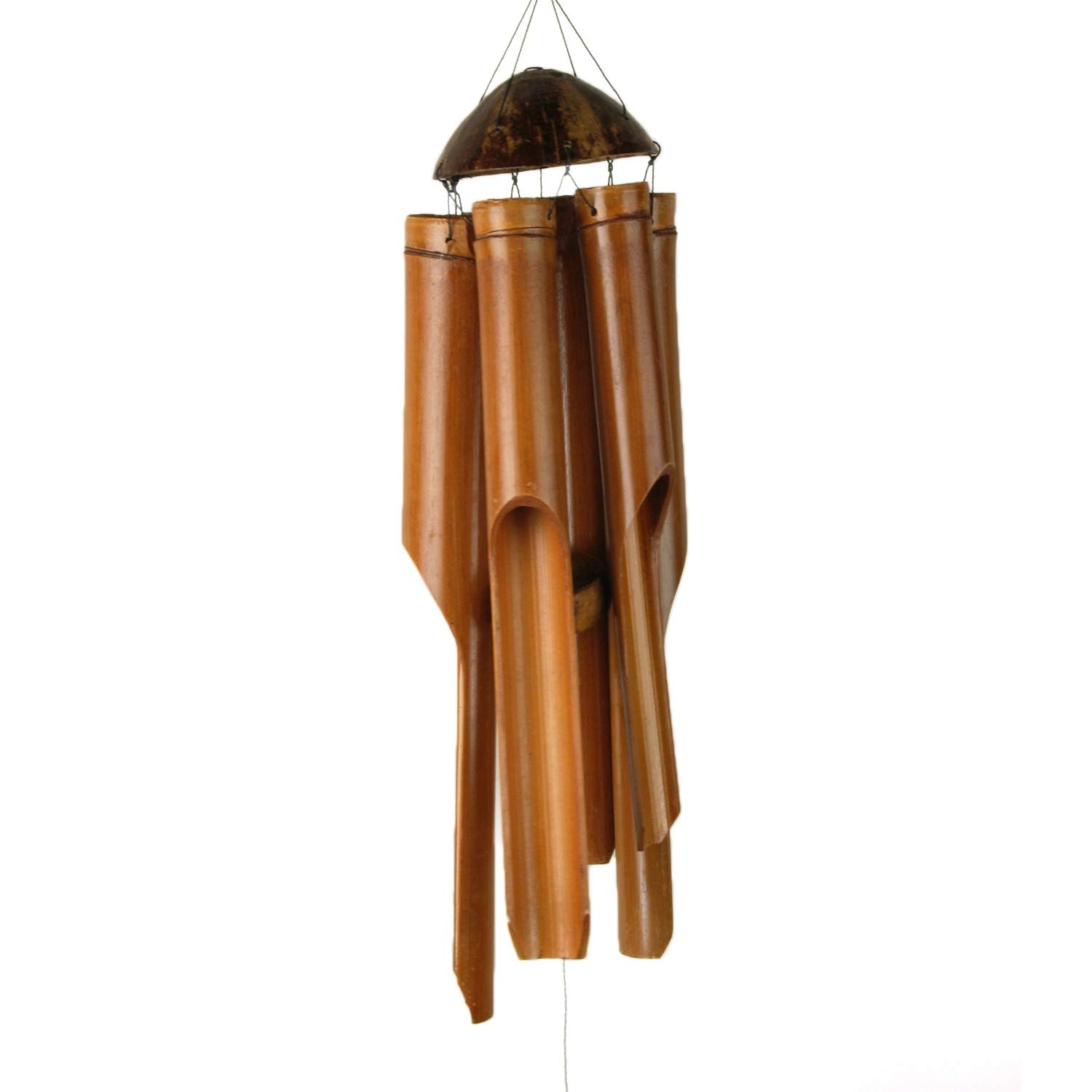 ART-CRAFT rustikales Bambus Windspiel Bamboo Bamboo Feng Shu