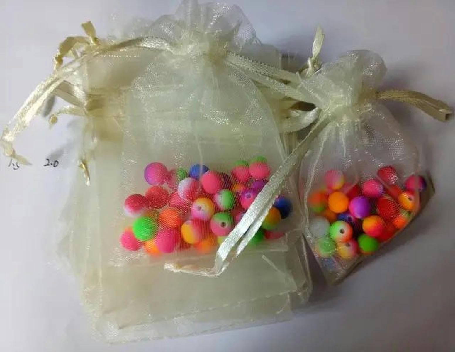 Sacs en maille organza，Drawstring Organza Bag， Sac en Organza à cordon, 1000 pièces, pochette à cordon de serrage, for mariage, anniversaire, fête de noël, cadeau, emballage de bijoux, sacs d'expositi