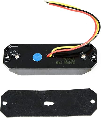 Miniatura 9 de GG Grand General 81809 Luz estroboscópica LED blanca y ámbartransparente (4 pulgadas rectangular ámbar y blanco 4, 14 modos, 9  36 V)