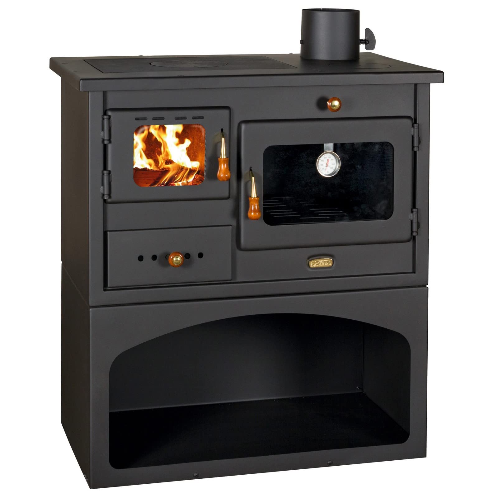 1PEZZO CUCINA A LEGNA MODELLO PRITY MIA CON FORNO NERA