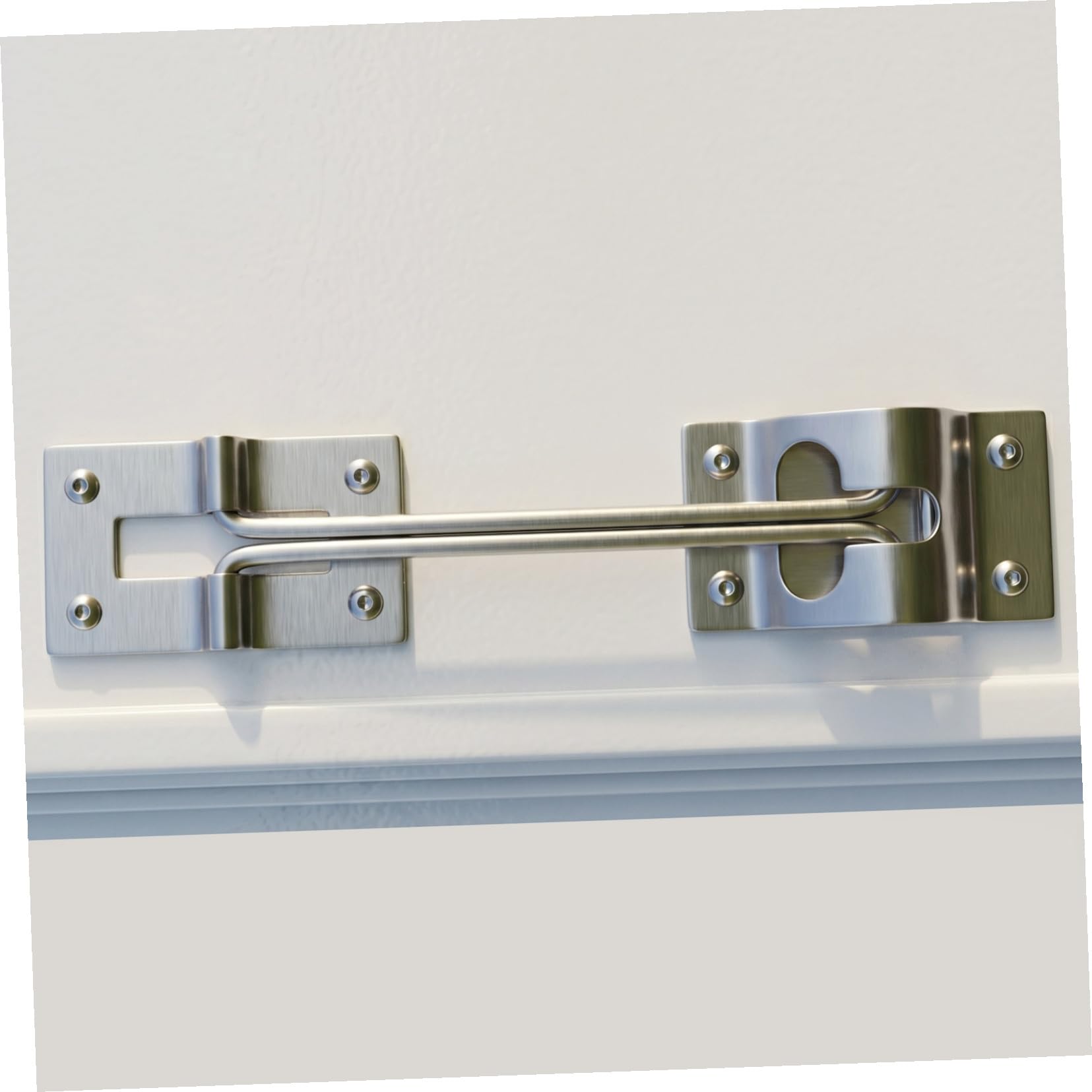 Gancho para Puerta de Remolque de Aleación Resistente Alta Capacidad de Carga para Puerta Trasera de Furgoneta Camper 3piezas Color Plata Adecuado para Caravanas