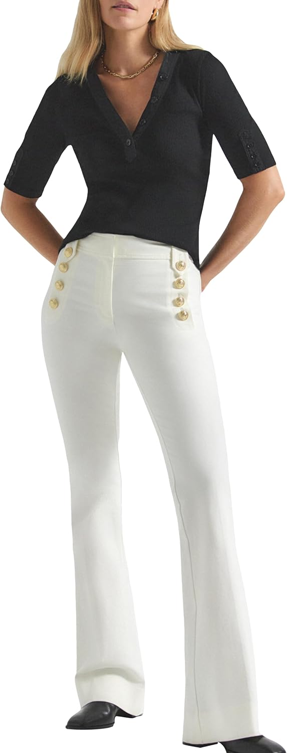 Derek Lam 10 Crosby Robertson Flare Trouser