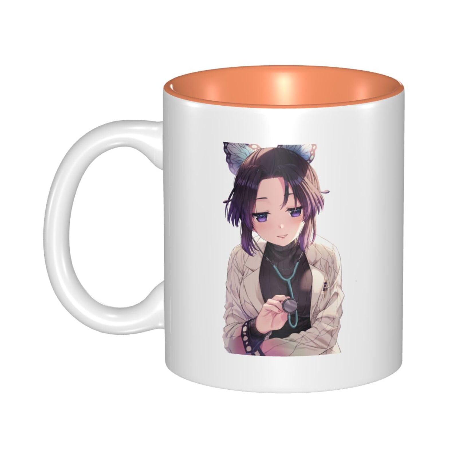 Amazon.co.jp: マグカップ 鬼滅の刃 胡蝶しのぶ コーヒーカップ