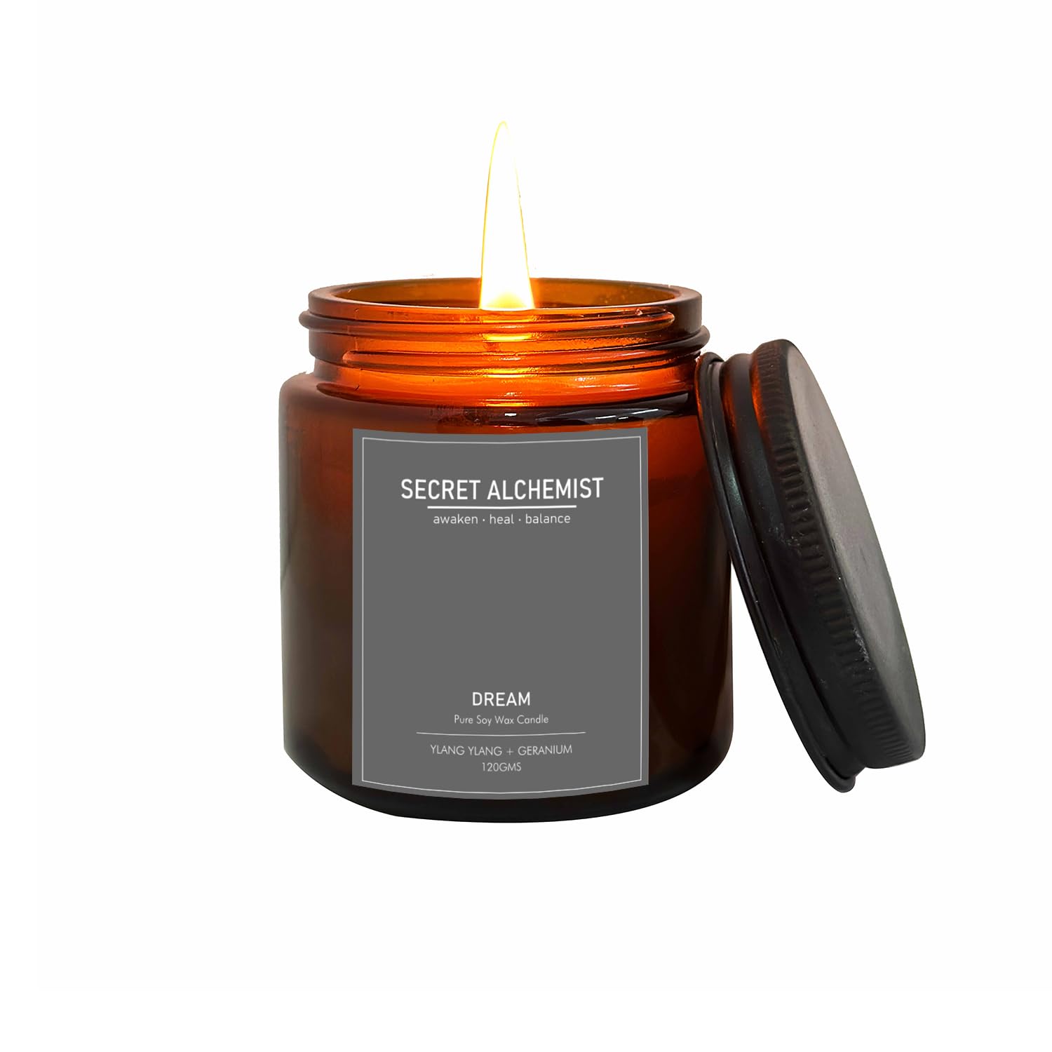 Secret Alchemist Scented Candle for Gifting Aromatherapy, Home Decor