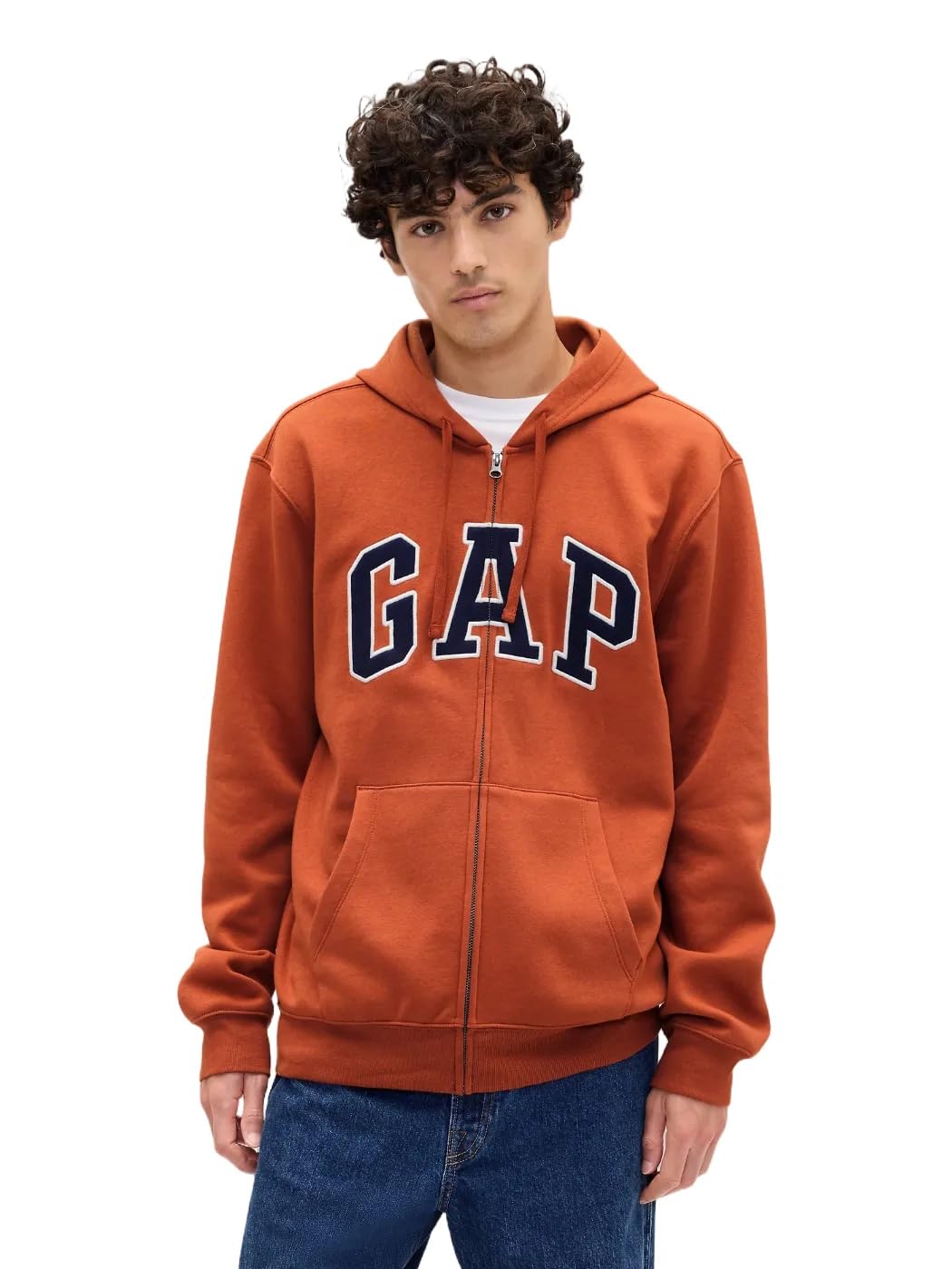 GAP Men's Heritage Logo Full Zip Hoodie