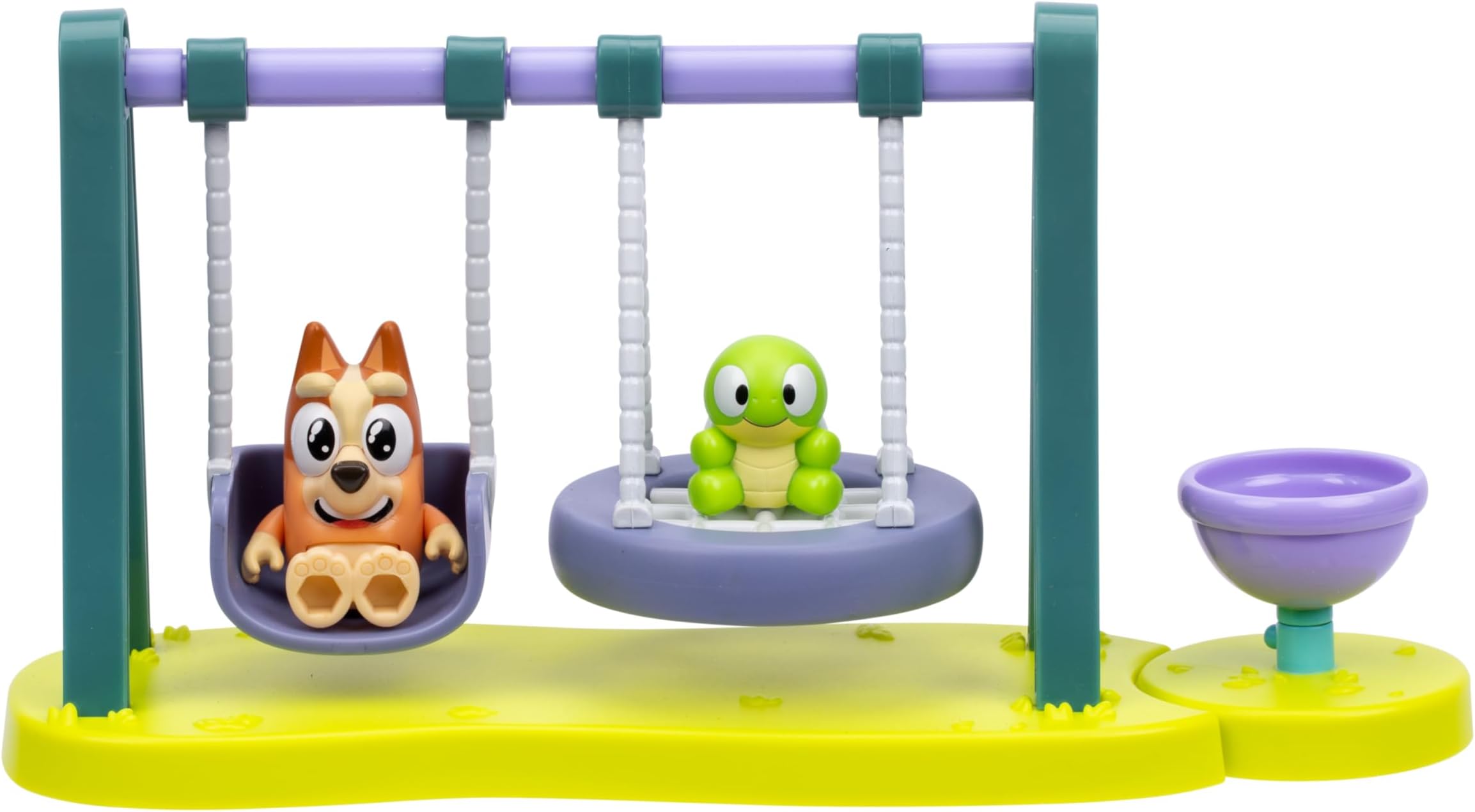 Bluey Turtleboy Backyard Playground Set – Includes Bingo & Turtleboy Figures – Playground Set for Backyards Involving Imaginative Play