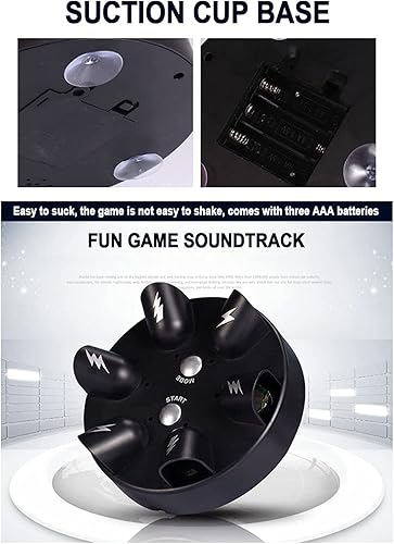 Miniatura 9 de Kayswang Shock Roulette Game Electric Shock Reaction Toy Reaction Testers Shock Game Console Funny Shot Roulette Game Novel Interesting Polygraph