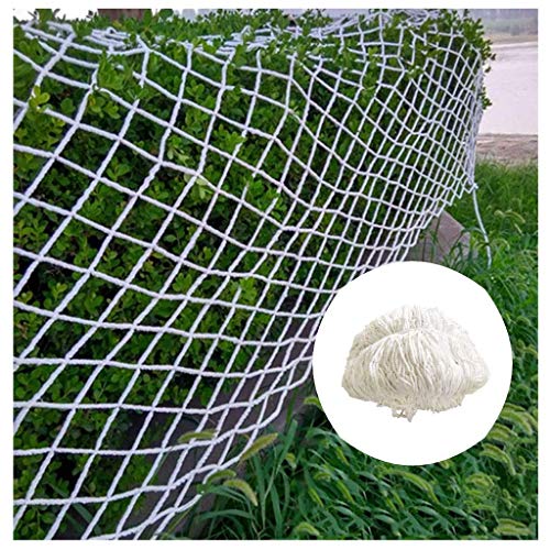 ZHAS Red de Valla para jardín, Red de Cuerda de Nylon Cat Net Red de Seguridad para niños al Aire Libre Utilizada para Decorar escaleras Escalera de jardín de Infantes anticaídas Escalada 2x3m (T