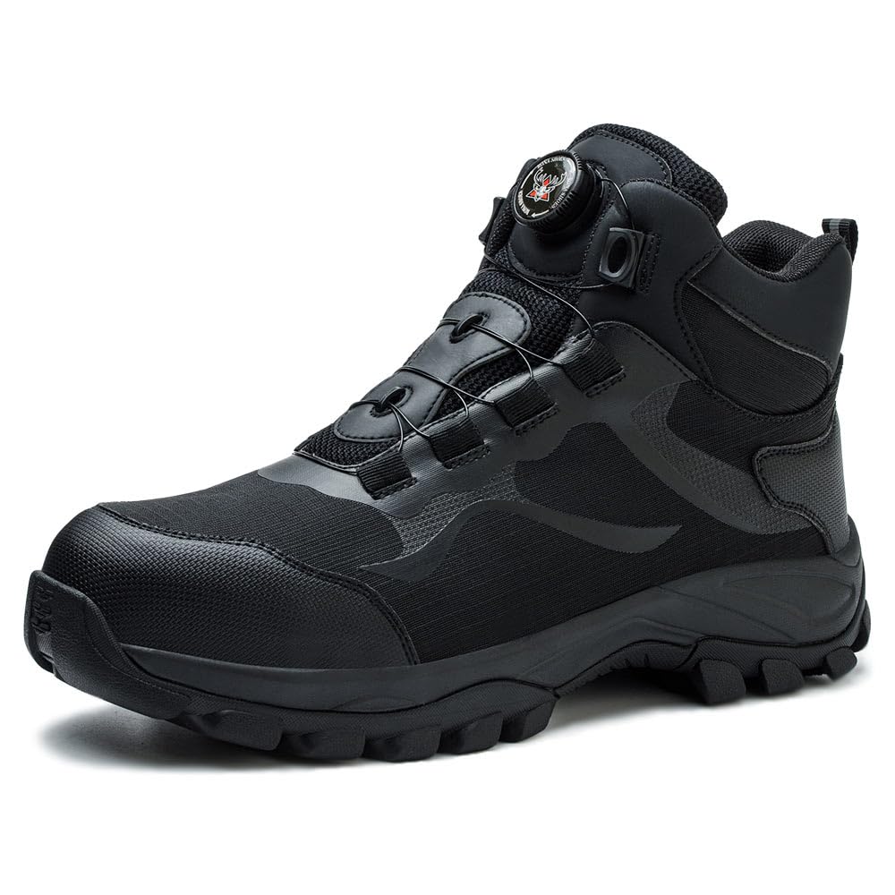 Rona Shoes Bottes de Sécurité Chaussures de Sécurité Baskets de Sécurité Chaussure de Travail Étanche Légère Confortable Femme Homme