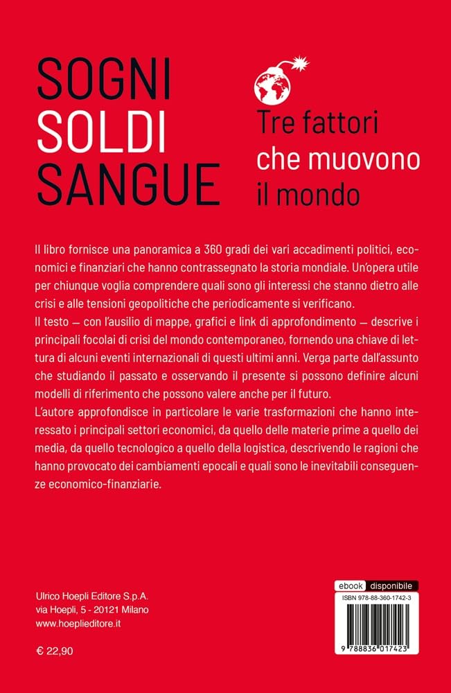 Geopolitica e finanza globale. Sogni, Soldi, Sangue. Tre fattori che muovono il mondo