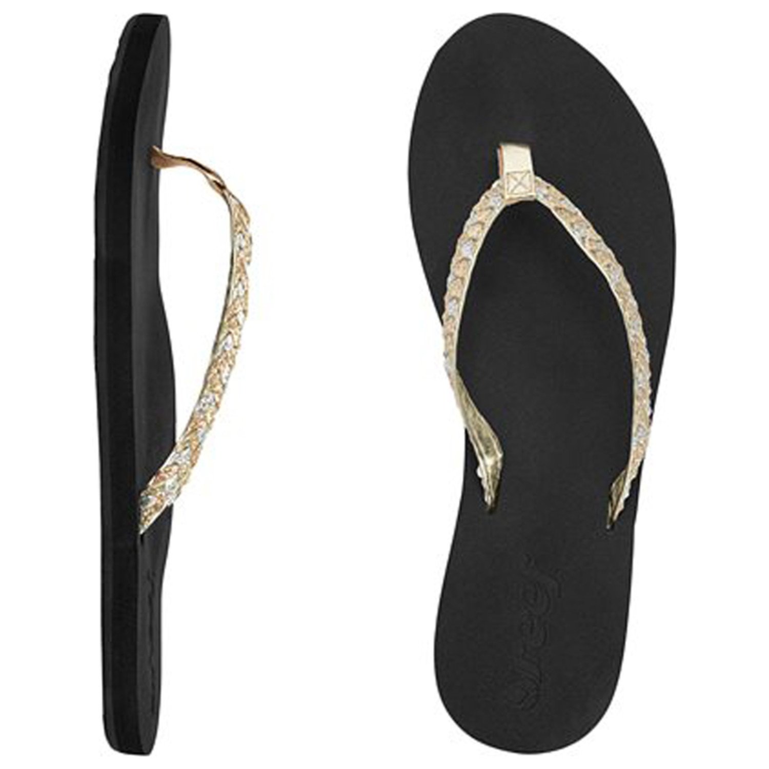 Reef Women's Twisted Stars Flip Flop