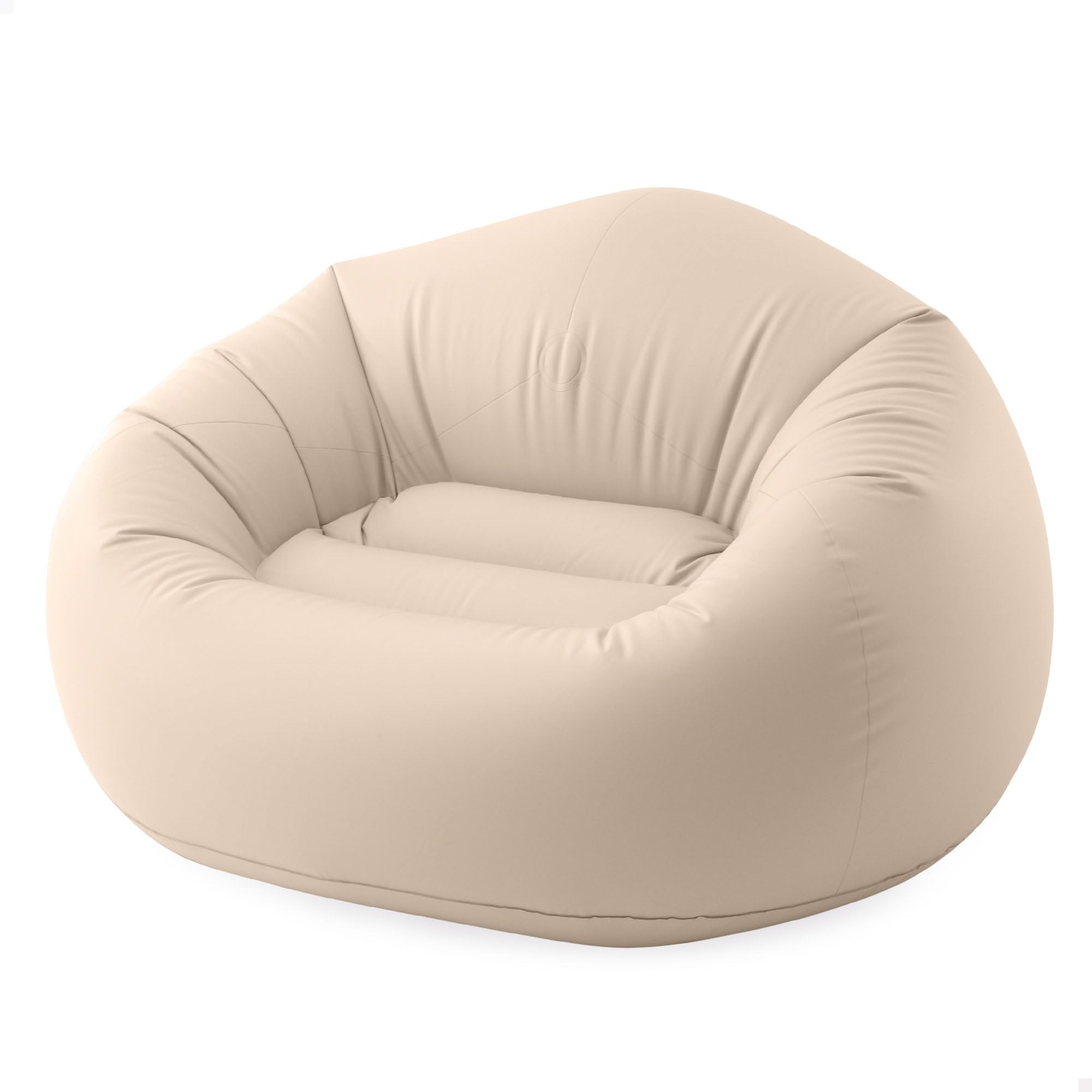 Intex Fauteuil sans Billes 66505NP siège gonflable floqué grand confort
