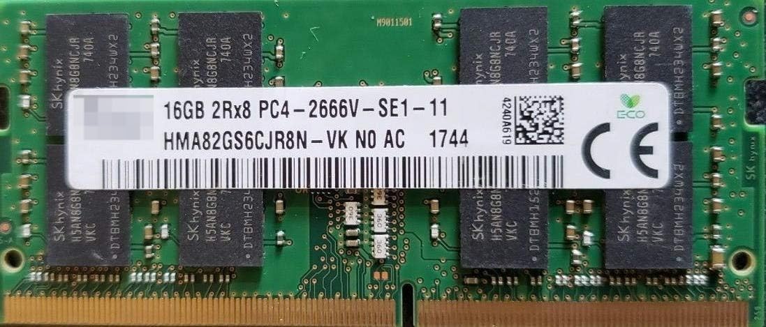 SK Hynix DDR4 16GB 2666Mhz (1枚) Amazon.in: Buy A1TECH OEM 1.2V Single Rank 16GB Laptop RAM PC4