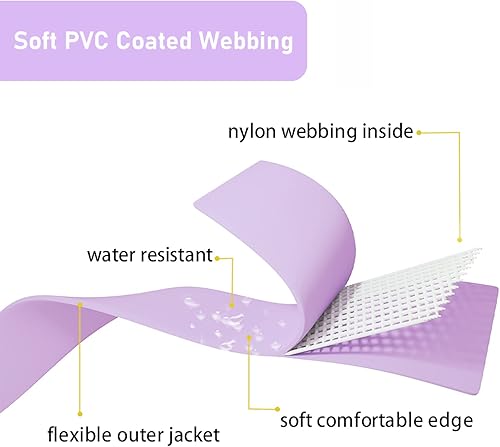 Miniatura 2 de ZALER Collar de perro impermeable, collares de perro ajustables a prueba de olores, fáciles de limpiar, collares suaves y cómodos para perros