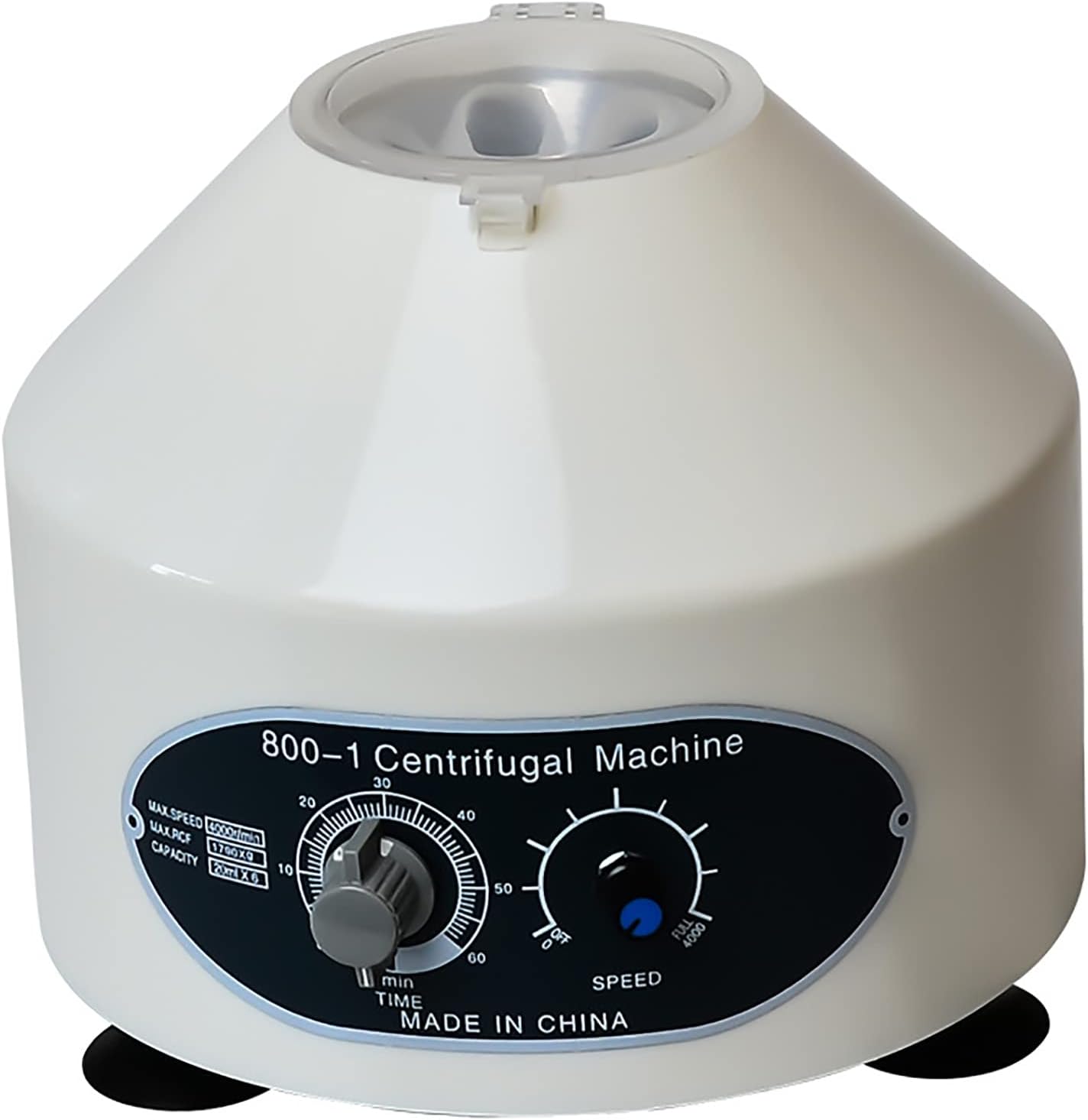 Lab Benchtop Centrifuge, Mini Centrifuge Machine with Timing Speed Regulation, Rotors for 6 * 20ml Centrifuge Tubes, 4000r/min Rotating Speed, for Lab Hospital College