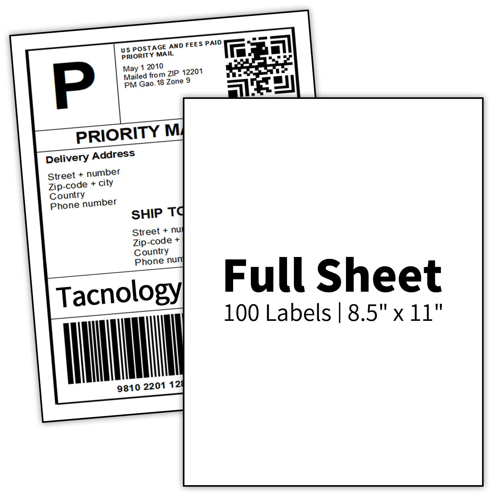 Western States Envelope Label Presentation Folders Standard White