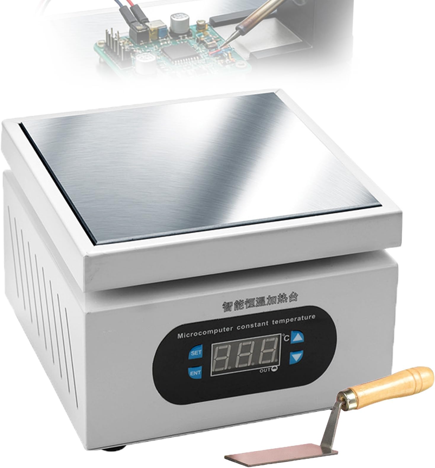 Cellophane Wrapping Machine Manual Cellophane Overwrapping Machine Desktop Heating Sealing Machin,Intelligent Automatic Temperature Control For For Perfume, Cosmetics,Pvc