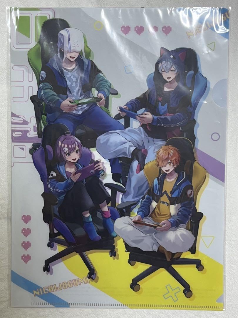 Amazon.co.jp: 日常組 ローソン コラボ クリアファイル ぺいんと