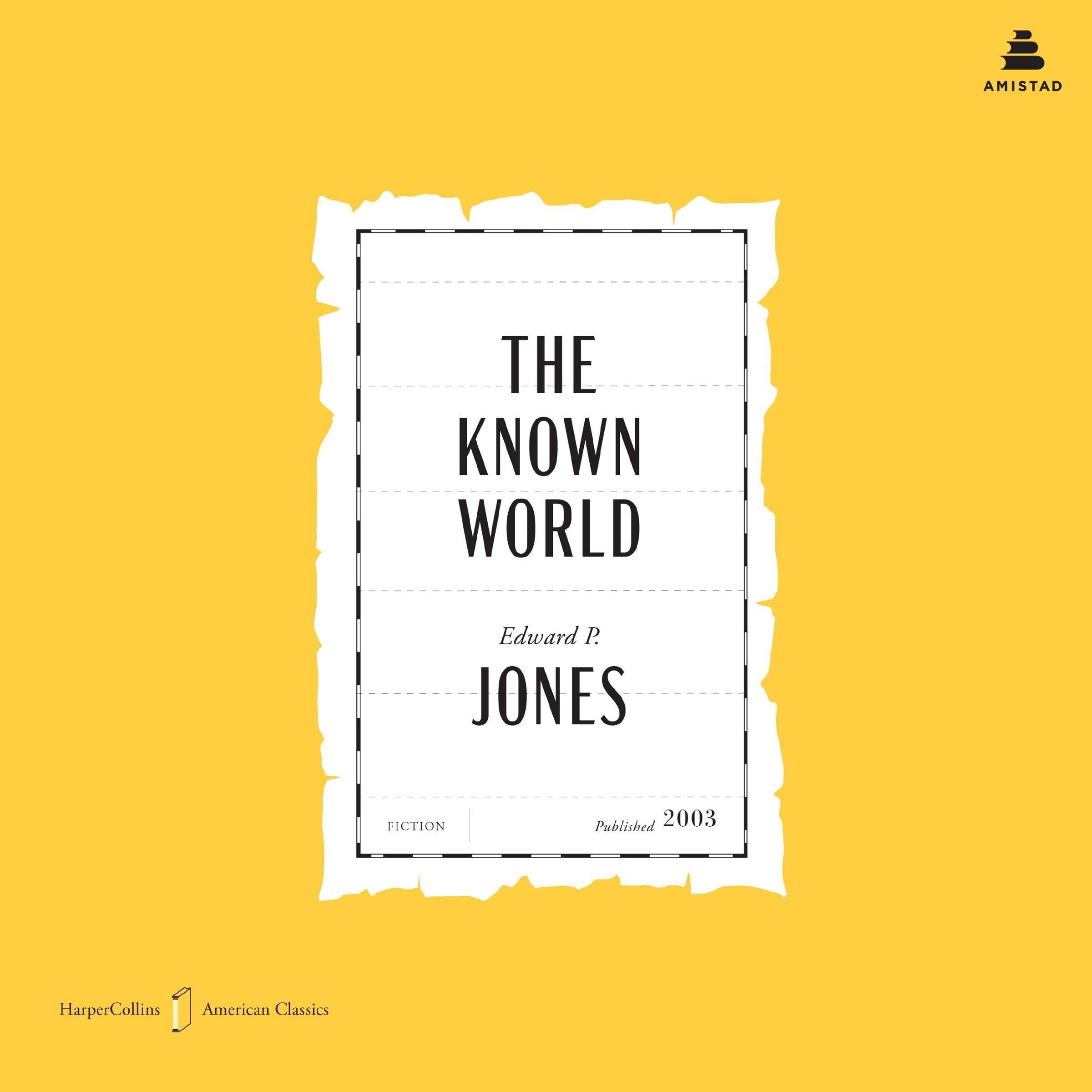 Cover art for The Known World