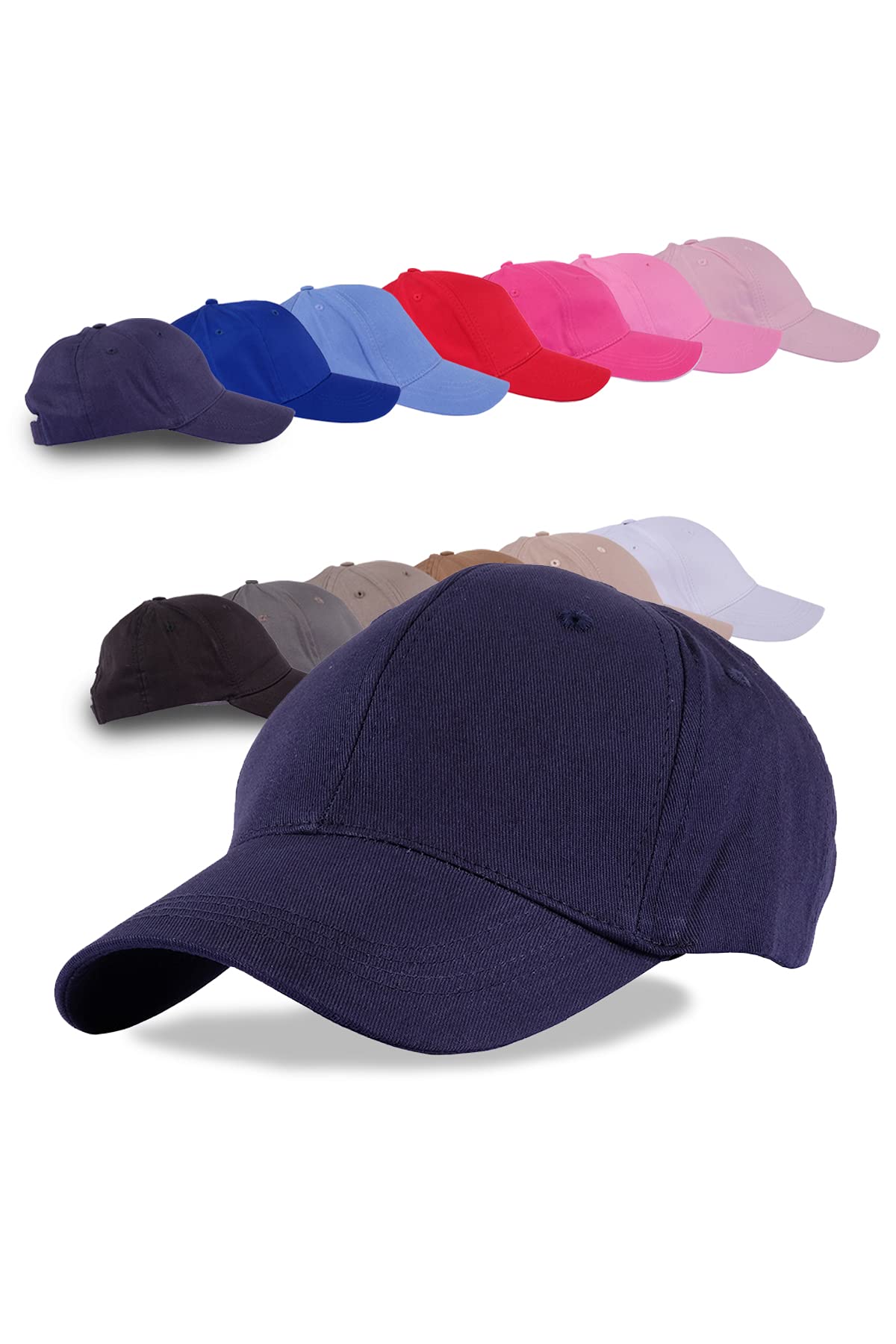 Perlotus Erkek Siyah Beyzbol Kep Şapka Klasik Unisex Spor Şapka Yazlık Günlük