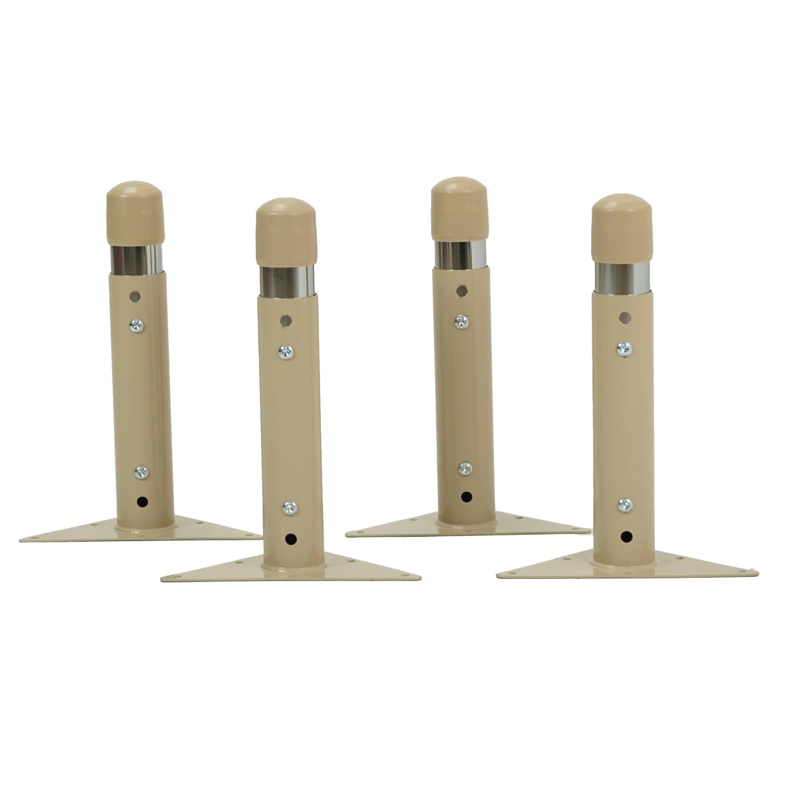 (Incomplete)Factory Direct Partners Replacement Tiny Tot Daycare or Preschool Table Legs for FDP Activity Tables, Adjustable Height 12-18 inches, Includes Legs and Hardware ONLY (4-Pack) - Sand, 14648-SD