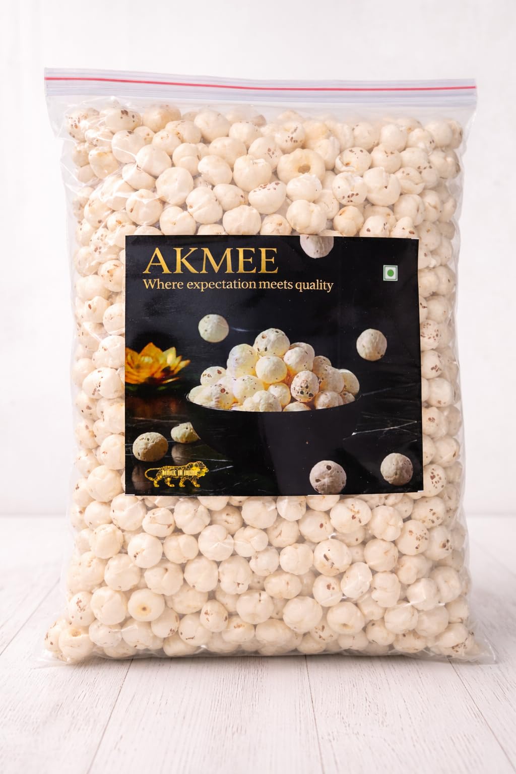 AKMEE 5+Suta Premium Quality Handpicked Plain Makhana(Foxnut) | 250g |-image-45